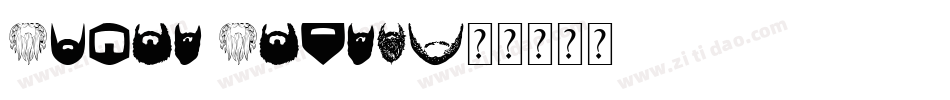 Biber Beard字体转换